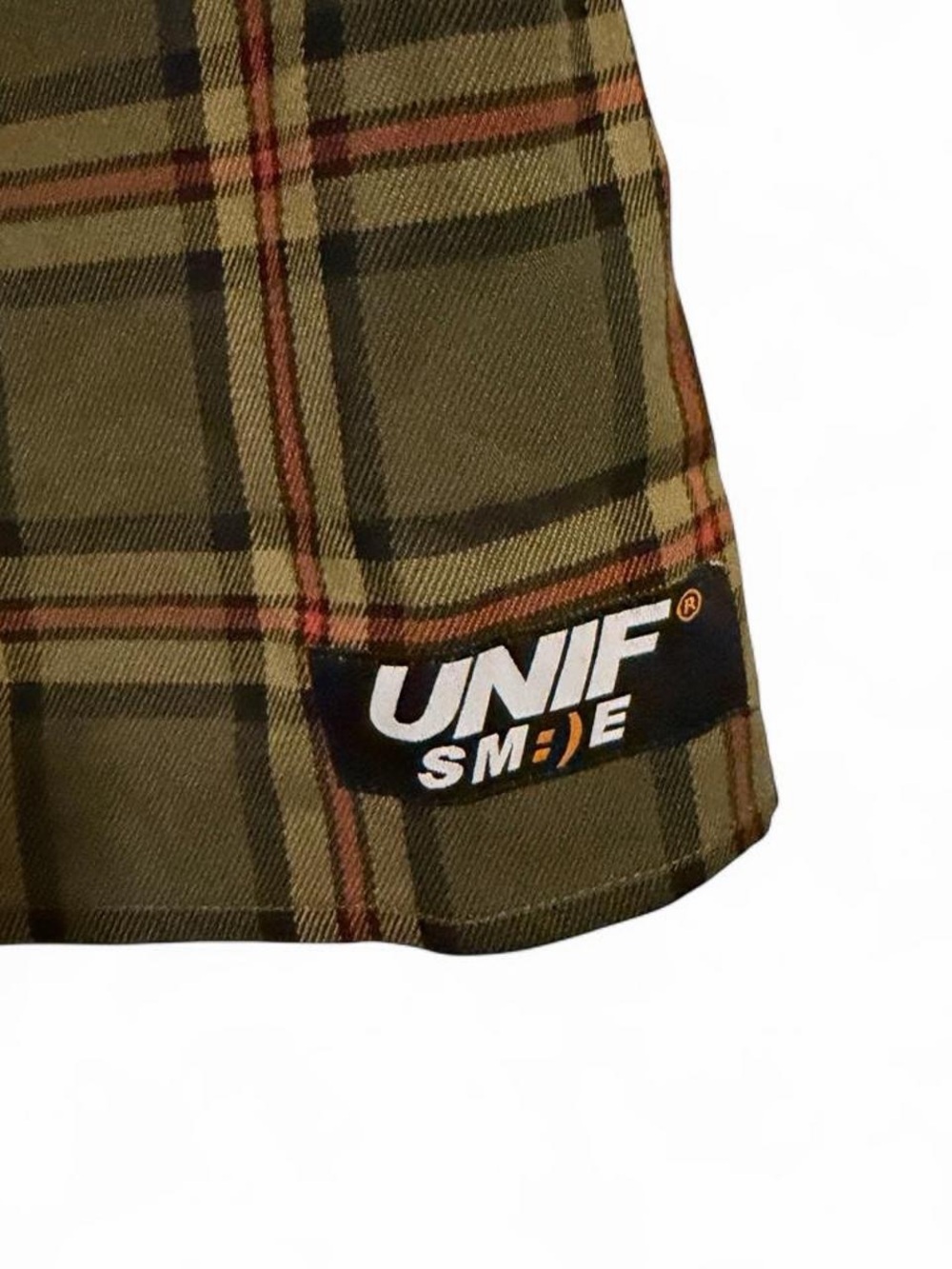 Brand new with tags Green Plaid Frances Unif Dress size XS. - Picture 4 of 5